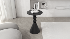 Read more about the article Monochrome magic: chic black and white side tables for every room